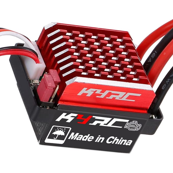 60A ESC télécommande voiture ESC brossé contrôleur de vitesse électrique 6V/2A BEC remplacement pour 1/10 X60