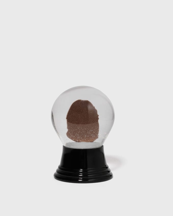 APE HEAD SNOW GLOBE