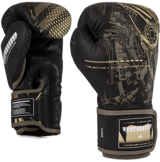 Venum Invader Bokshandschoenen Zwart Zand - 12 OZ
