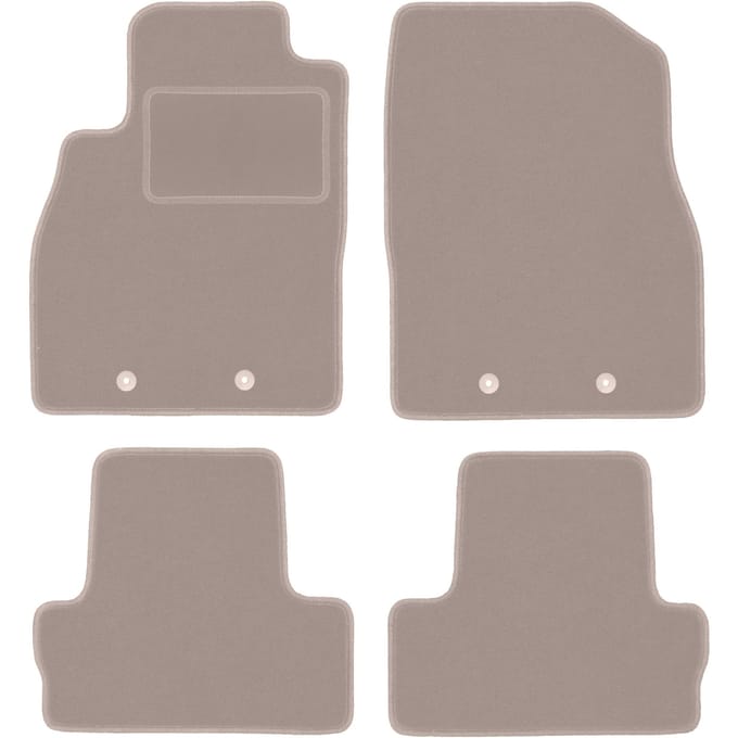 Beige veloursmatten voor: Opel Ampera I hatchback (2012-2017)