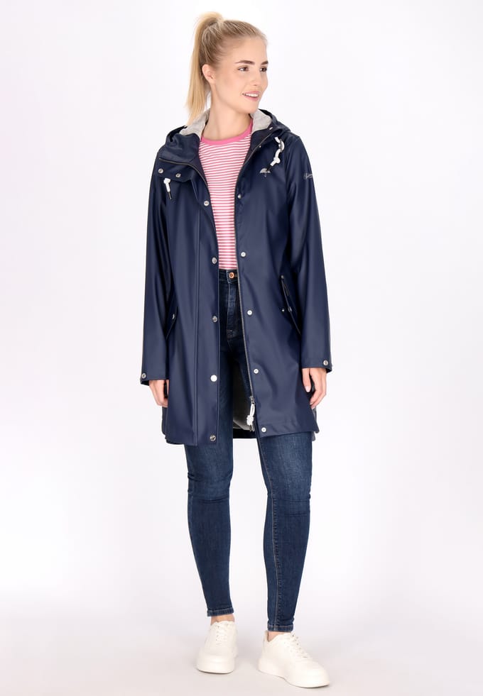 Schmuddelwedda Mackintosh Dames marine