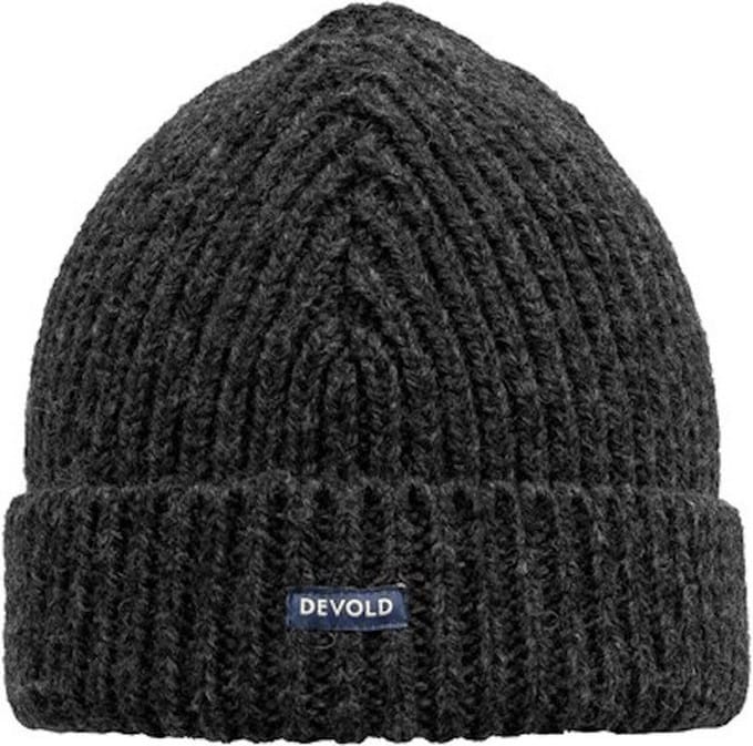 Devold Of Norway Nansen Wool Muts Zwart 58 cm