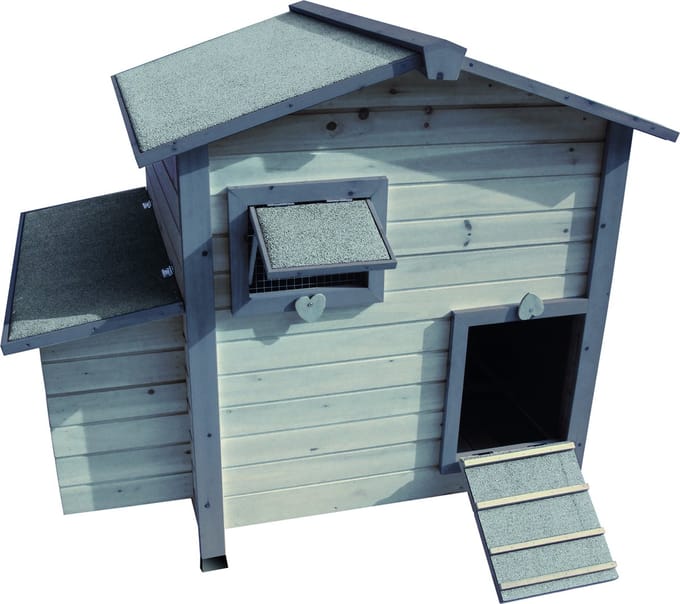 Kippenhok - Happy Hen Cottage - 118 x 89 x 99.5 cm
