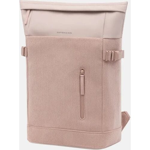 Kapten & Son Helsinki Pro Corduroy rugzak 15 inch rose clay