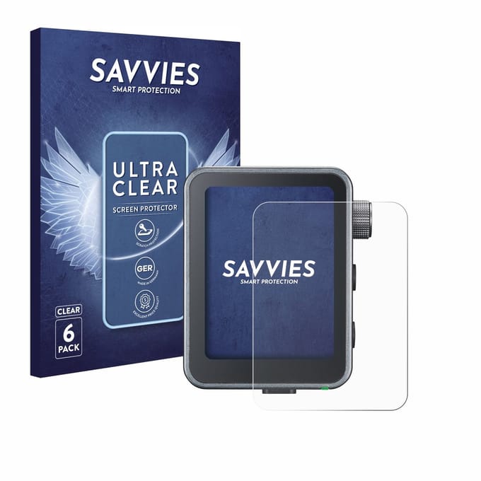 Savvies - Screenprotector voor Godox X3 Pro - Folie Beschermfolie transparant 6 Stuks