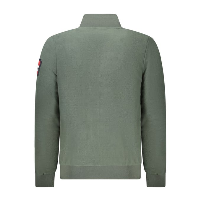 Noorwegen 1963 Groen Polyester Heren Sweatshirt