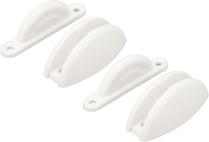 Deurhouder Kit - Deurstopper Caravan - Reis Veiligheid - Duurzaam Nylon - 2 Stuks - Wit