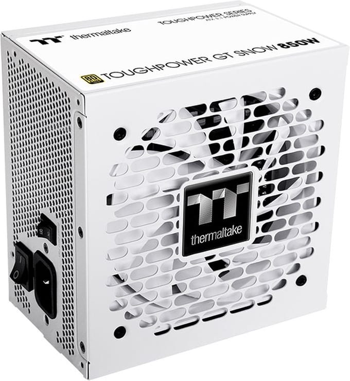 Thermaltake Toughpower GT - Interne Voeding - 80+ Platinum - 850W - ATX 3.1 - PCIe Gen 5.1 - Wit