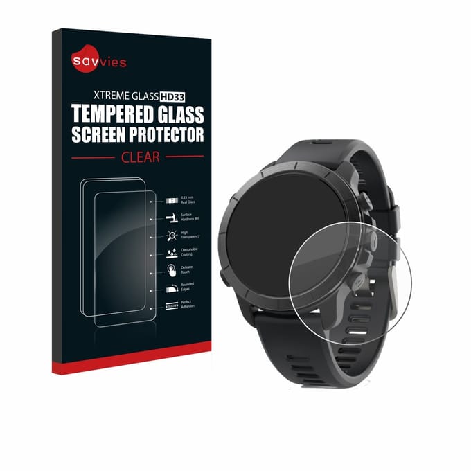 Savvies - Glas Screenprotector voor Wahoo Elemnt Rival - Gehard Beschermglas 9H