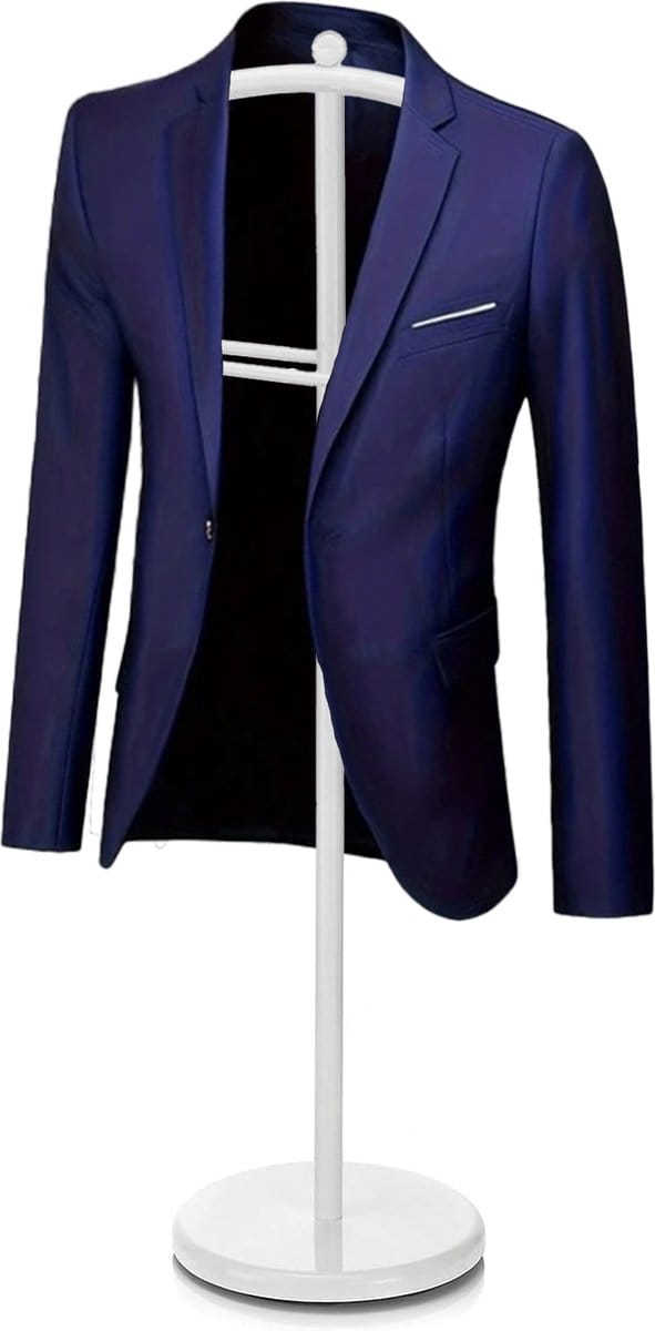 PLAY IT Dressboy Kledingrek Wit Mat - 110x45x25cm