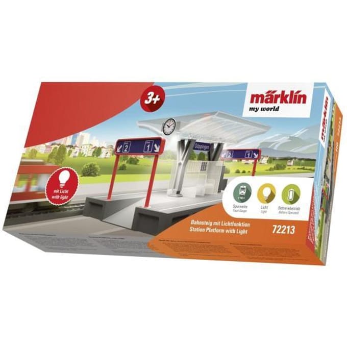 Märklin World 72213 H0 perron met lichtfunctie
