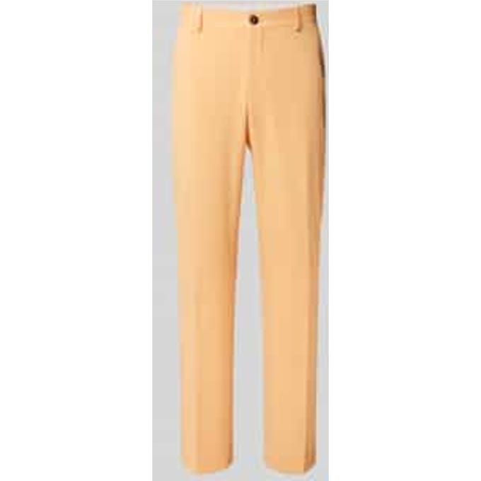 Slim fit pantalon met persplooien, model 'LIAM'