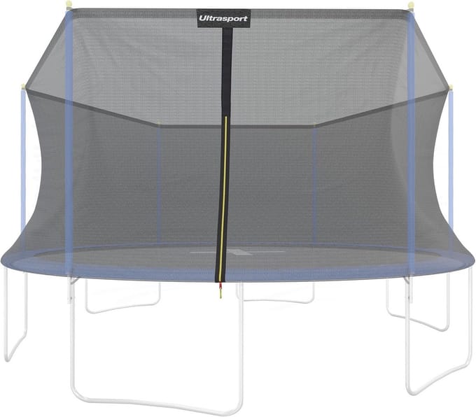 Veiligheidsnet voor Tuintrampoline - Universeel Geschikt Ø 183 t/m 460 cm - Net Hoogte 180 cm