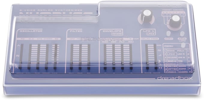 Decksaver Dreadbox Nymphes Cover - Cover voor keyboards