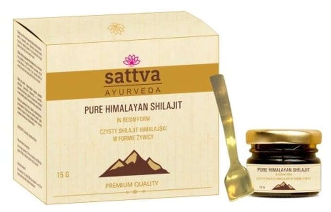 Shilajit, kruidenmineralenformule, ayurvedisch, Sattva Ayurveda, 15 gram