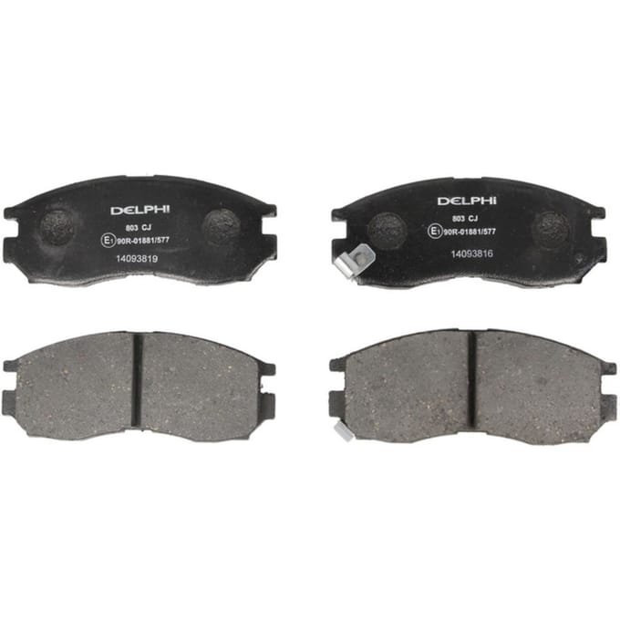 Remblokset DELPHI LP803, voor