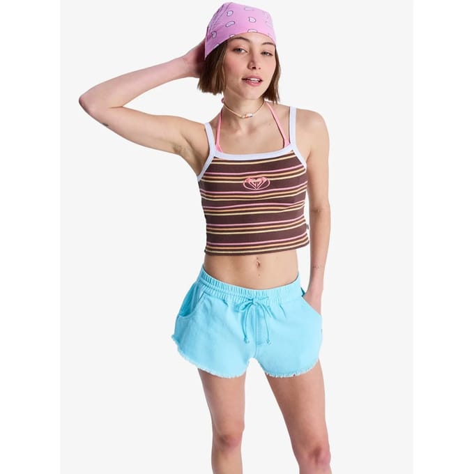 Roxy Scenic Route Korte Broek Blauw L Vrouw