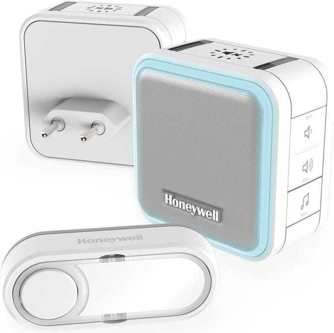 Honeywell Home - Friedland draadloze deurbelset thuis en tuin 6 tunes serie 5 (DC515SHGP2)