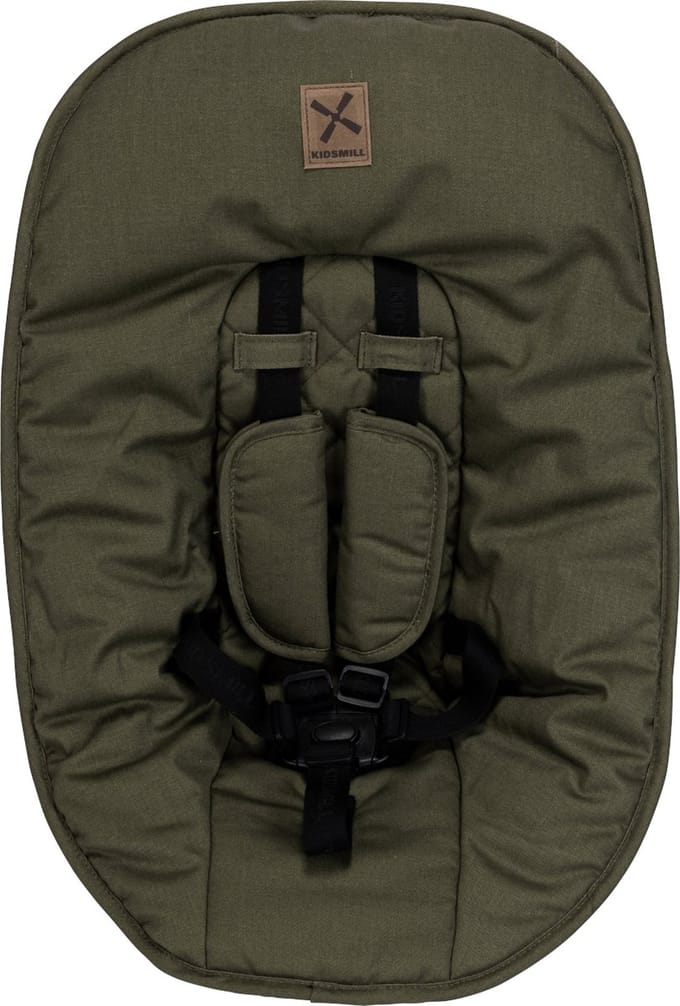 Kidsmill Up! Newborn Kussen - Quilted - Donker Groen
