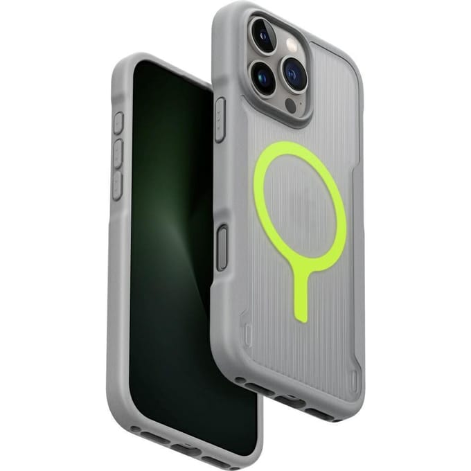 UNIQ Combat Active Magclick Charging Case for iPhone 16 Pro Max - Grey