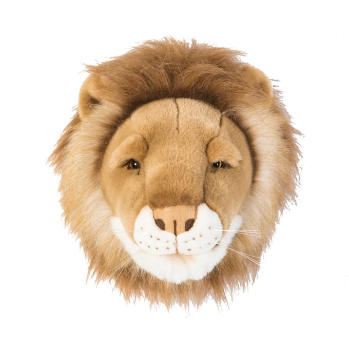 Wild & Soft Leeuw Cesar Dierenkop Klein