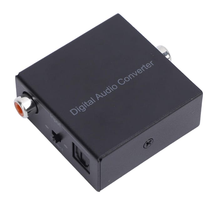 Coaxiaal naar Optisch Digitaal Geluid Converter Bidirectionele Coaxiaal naar Optisch Adapter Splitter voor