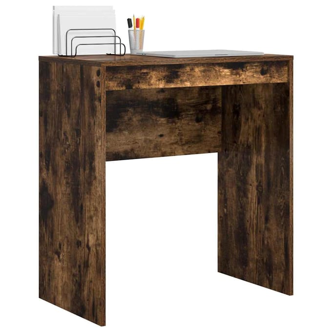 vidaXL - Bureau - Rook - Eiken - 70 - x - 40 - x - 76 - cm