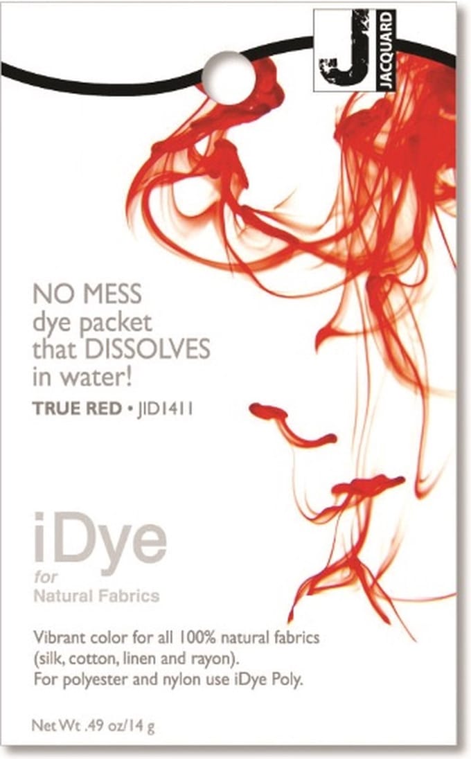 Jacquard iDye Natural textielverf True Red 14 g