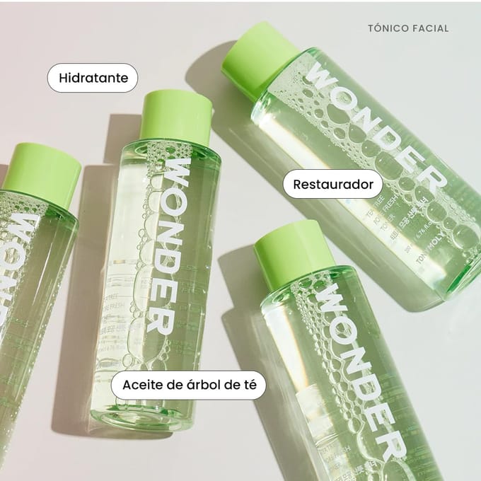 TONYMOLY Wonder Tea Tree Pore Fresh Toner 200ml beige