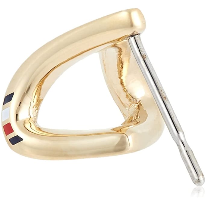 Tommy Hilfiger Dames Rvs Stud Oorbellen - Goud 2780364