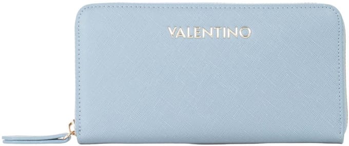 VALENTINO portemonnee Zero Re Zip Wallet Avio Lichtblauw