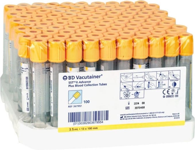 BD Vacutainer Buisjes 8,5 ml (16 x 100 mm) – Betrouwbare Bloedafname