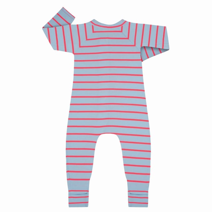 Romper met lange mouwen en rits D0A0I baby