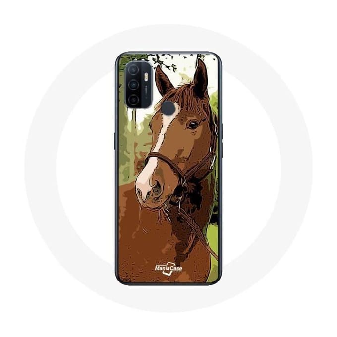 Oppo A53 Case Quarter Horse Bruin paardenras bruin