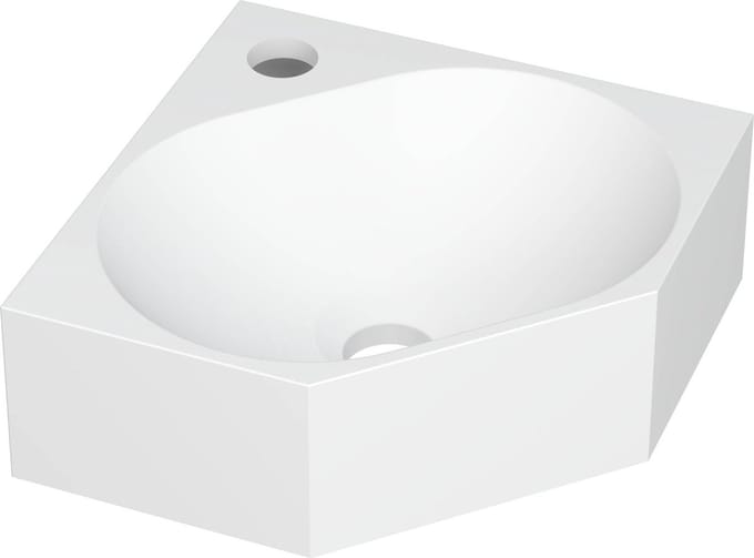 Saqu Tarvos Fontein 27x27x10 cm Mat Wit