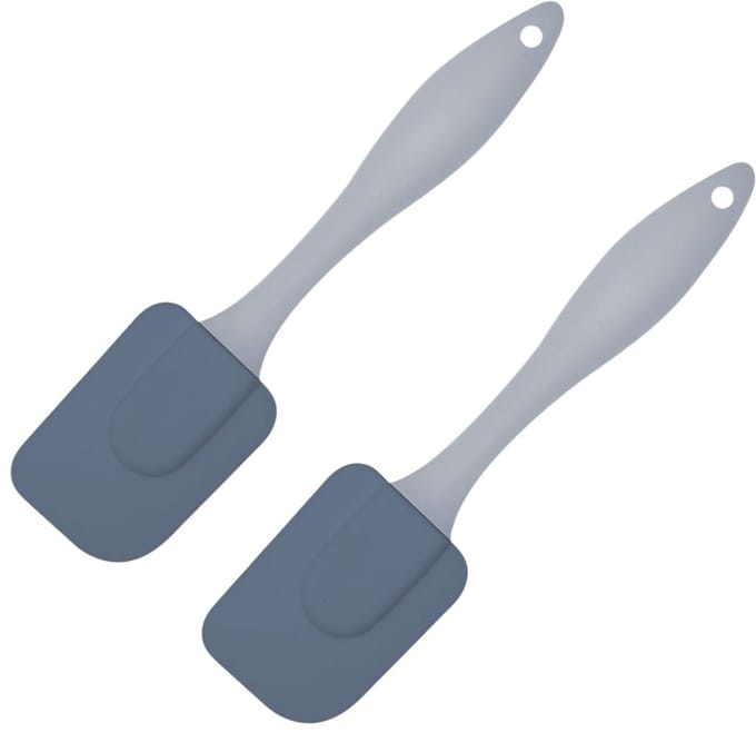 Set van 2 Mini keuken- en bakspatels 19 x 4 cm Fackelmann Elemental