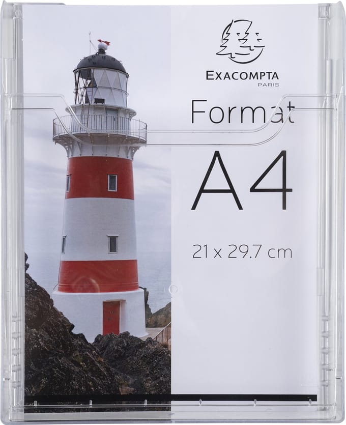 Exacompta 65158D 10x Box mural 1 case A4 vertical crista