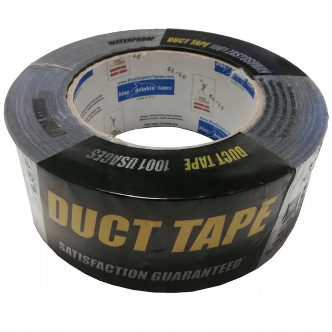 Blue Dolphin Versterkte Duct Tape Zilver 50mm x 50m