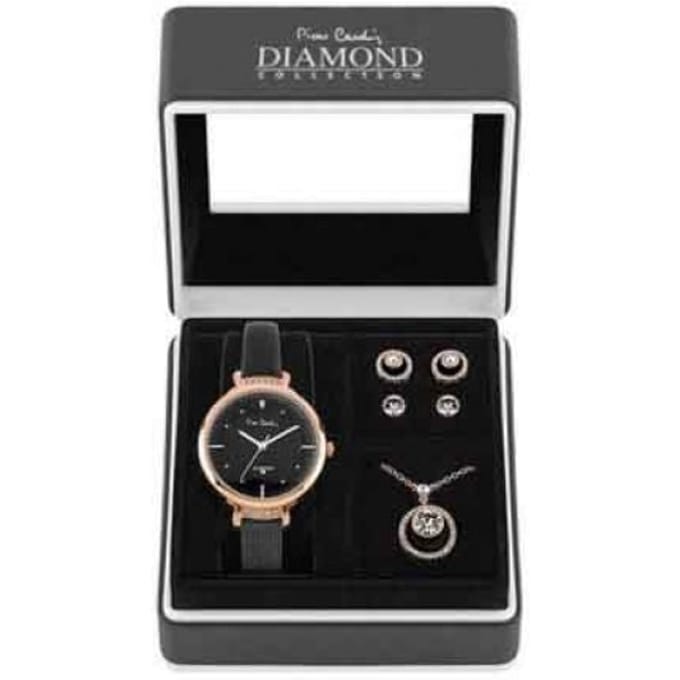 Pierre Cardin Gift Set Watch & Necklace & Earrings PCDX7903L7