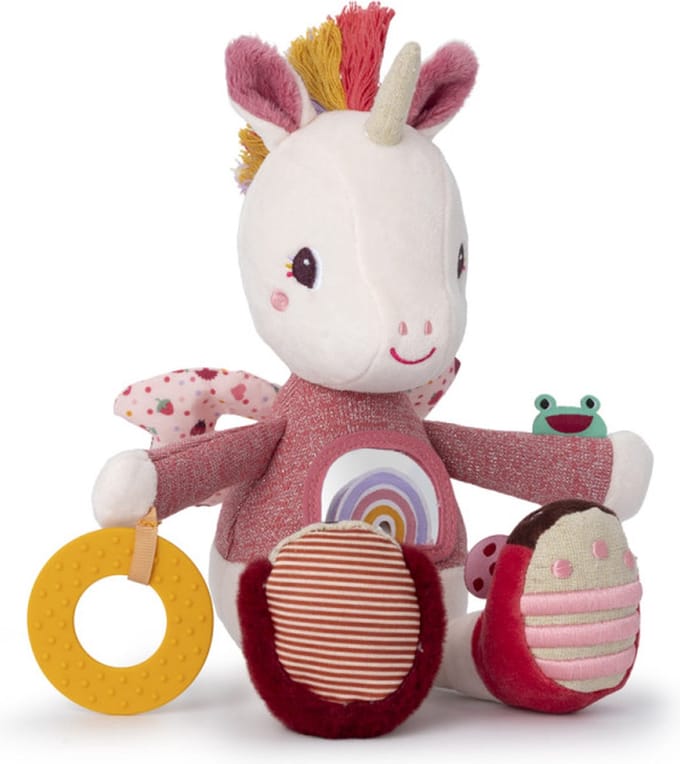 Lilliputiens - Multi-activiteiten knuffel - Lena de eenhoorn