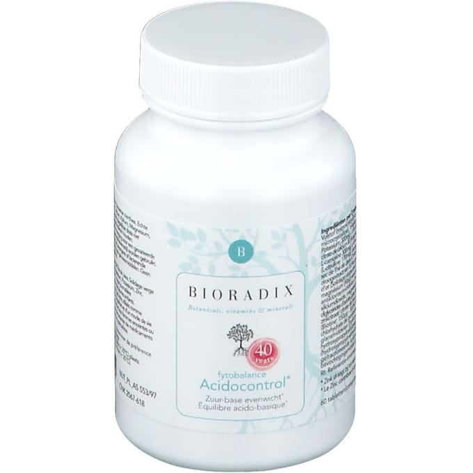 Bioradix Fytobalance Acidocontrol 60 Tabletten