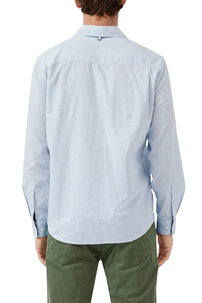 s.Oliver  Shirts Light Blue Taglia: XXL | Camicie Casual Outlet | Uomo | Blu