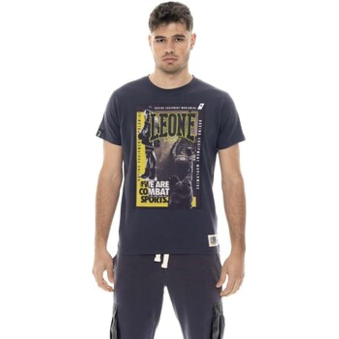 T-shirt Korte Mouw Leone 1947 Man Short Sleeves Graphics