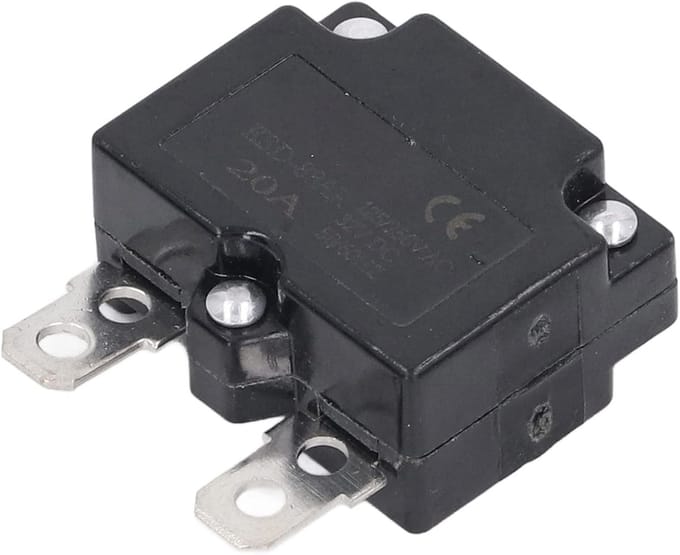 10 Stuks Automatische Reset Overbelastingsbeveiliging AC125 20A Zekering Thermische Schakelaar