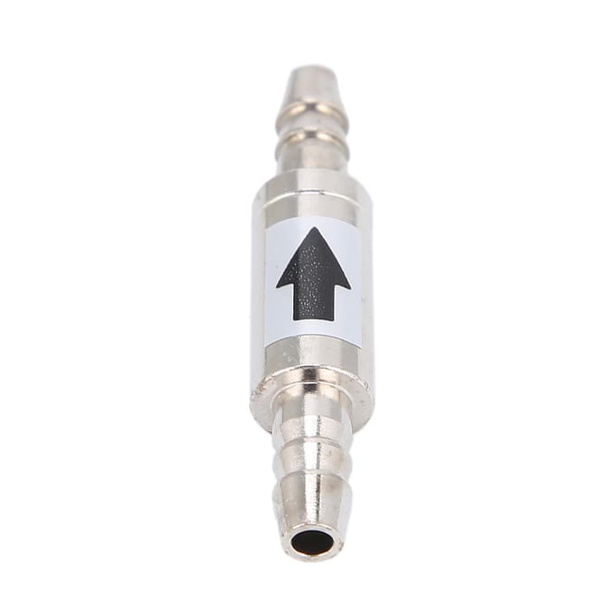 Aquarium Koolstofdioxide Terugslagklep Roestvrij Staal CO2 Diffuser Terugslagklep white