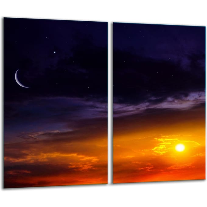 TMK ArtDeko - Snijplank - 2x 30x52 cm - Inductie - Decoratief