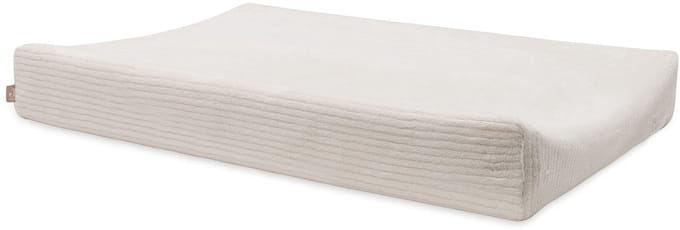 Jollein Aankleedkussenhoes - 50x70 cm - Cloudy Rib - Oatmeal