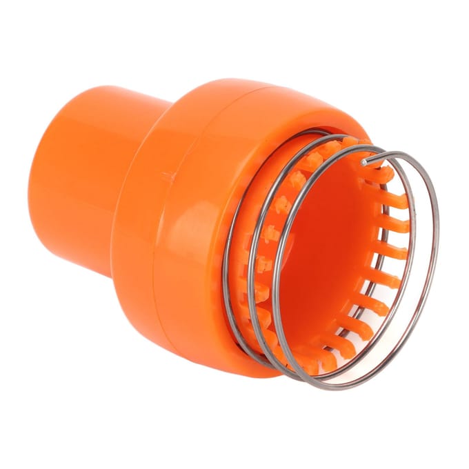 Draad Haakweefgetouw Oranje Ergonomisch Ontwerp Auto-Release Veilig Stevig Draad Haakbreimachine voor Hoed red