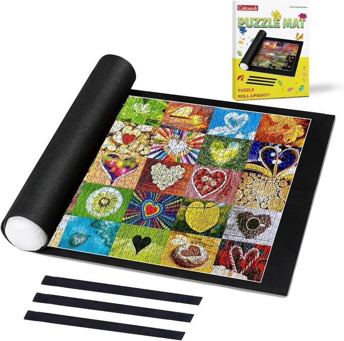 Puzzeltafel - Puzzelmat - Puzzelmap - Puzzelbord - Educatie