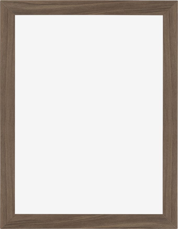 Fotolijst 75x98 cm - MDF - Walnoot Donker - Marseille